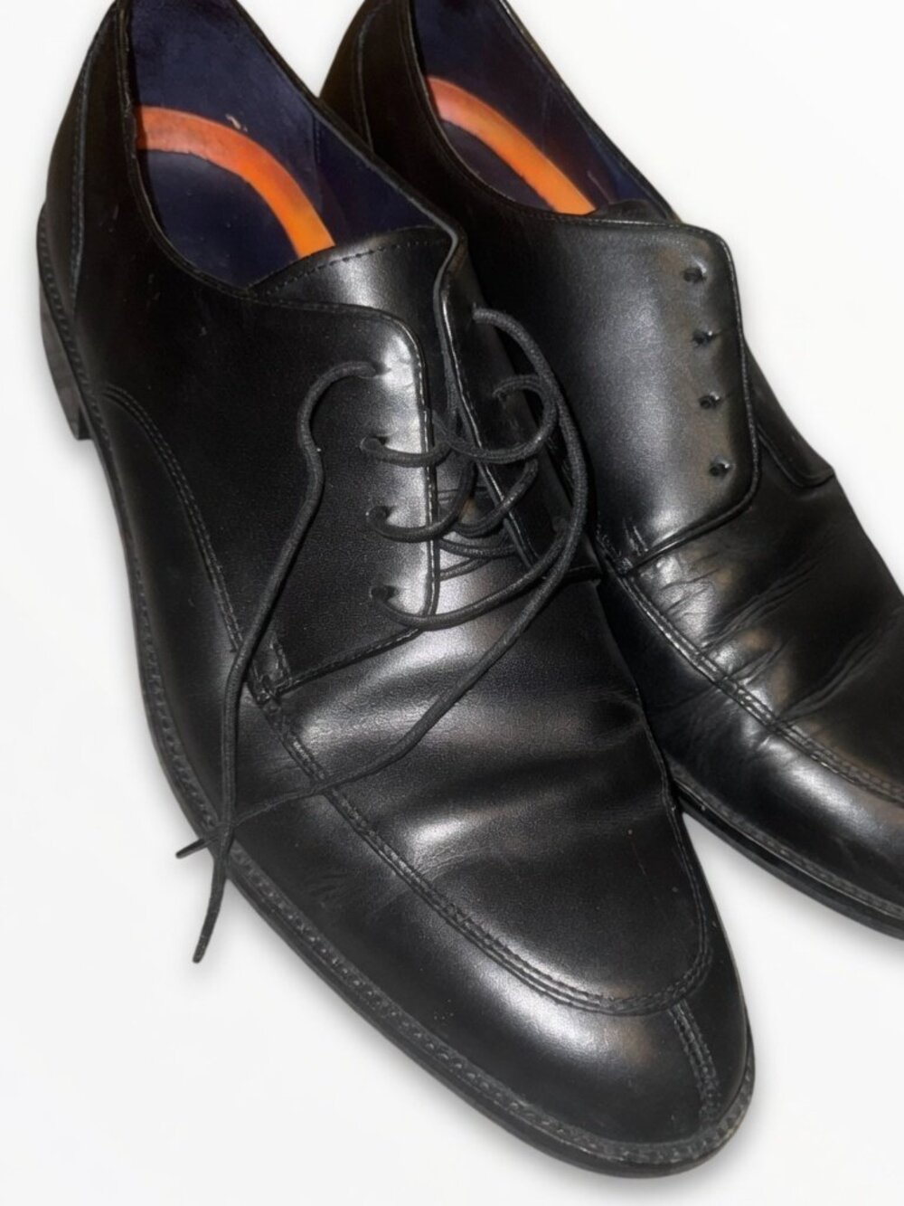 Cole Haan Men's Leather Oxford Lace Up Shoes - Black Size 10.5